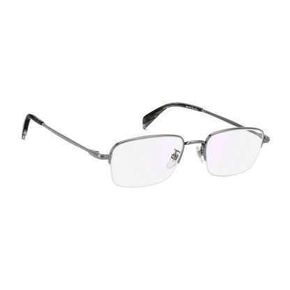David Beckham Men's Optical Glasses – Gunmetal Half-Rim Frame