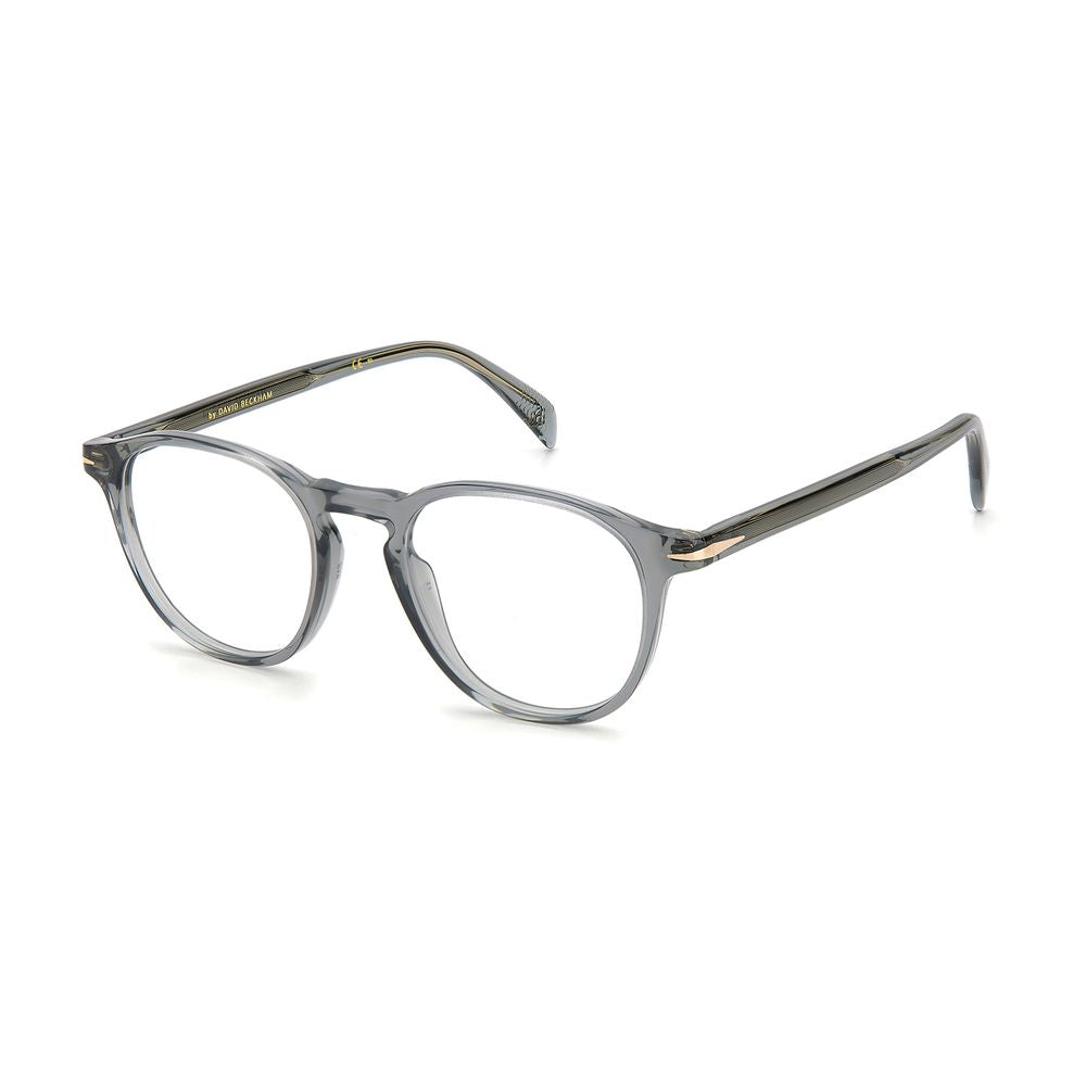 David Beckham Men’s Optical Glasses – Gray Round Frame