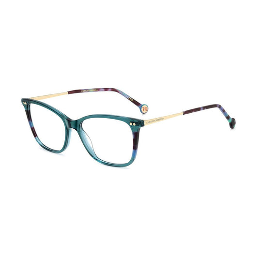 Carolina Herrera Women's Acetate Glasses – Blue Rectangle Frame