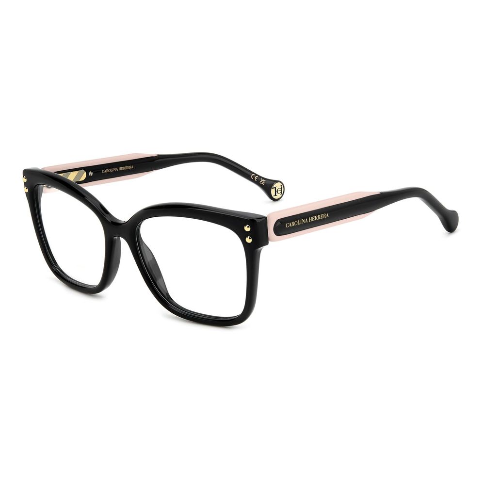 Carolina Herrera Women's Optical Glasses – Black Butterfly Frame