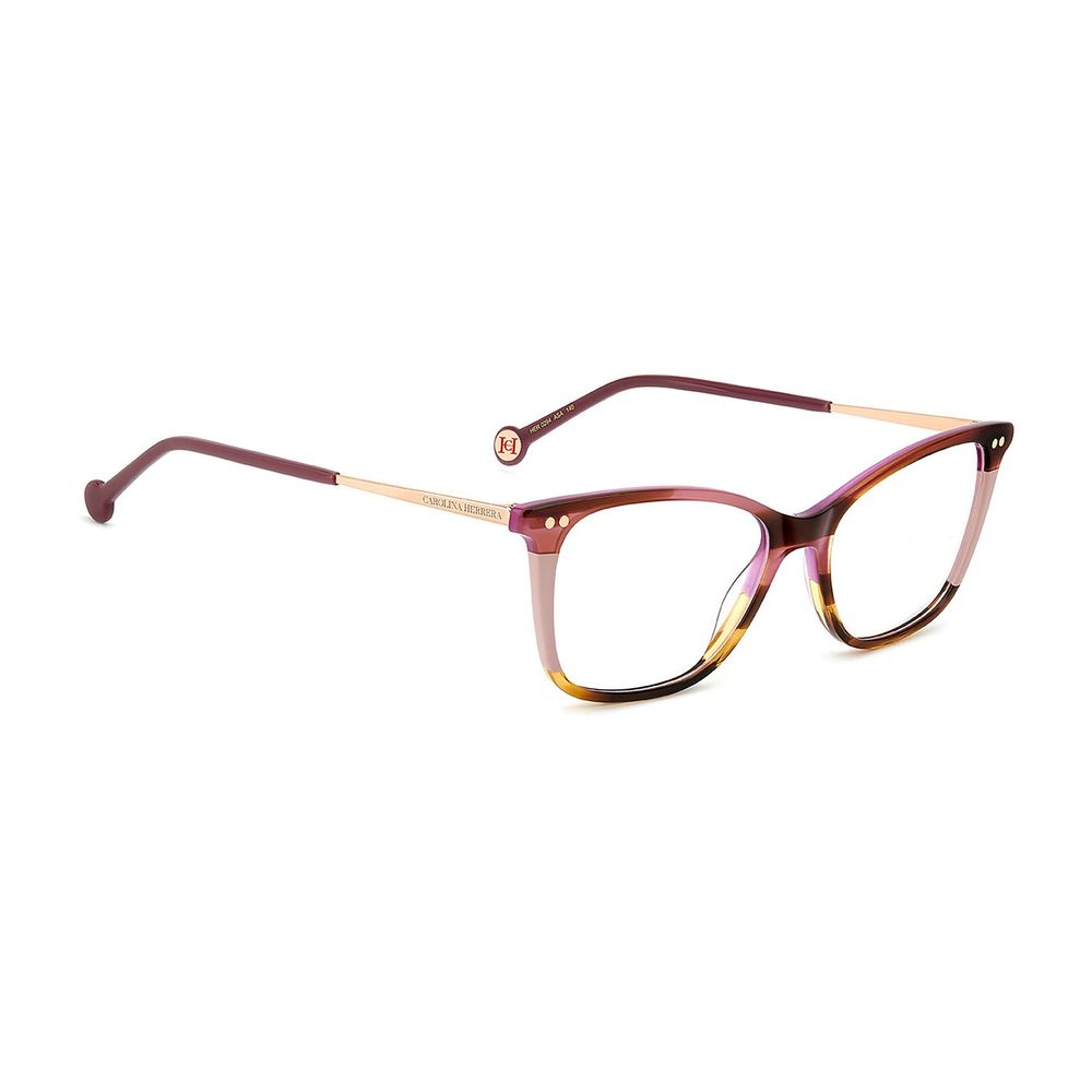 Carolina Herrera Multicolor Acetate Optical Glasses – Rectangle Frames