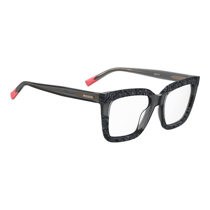 Missoni Women’s Multicolor Optical Glasses – Square Full-Rim Frames