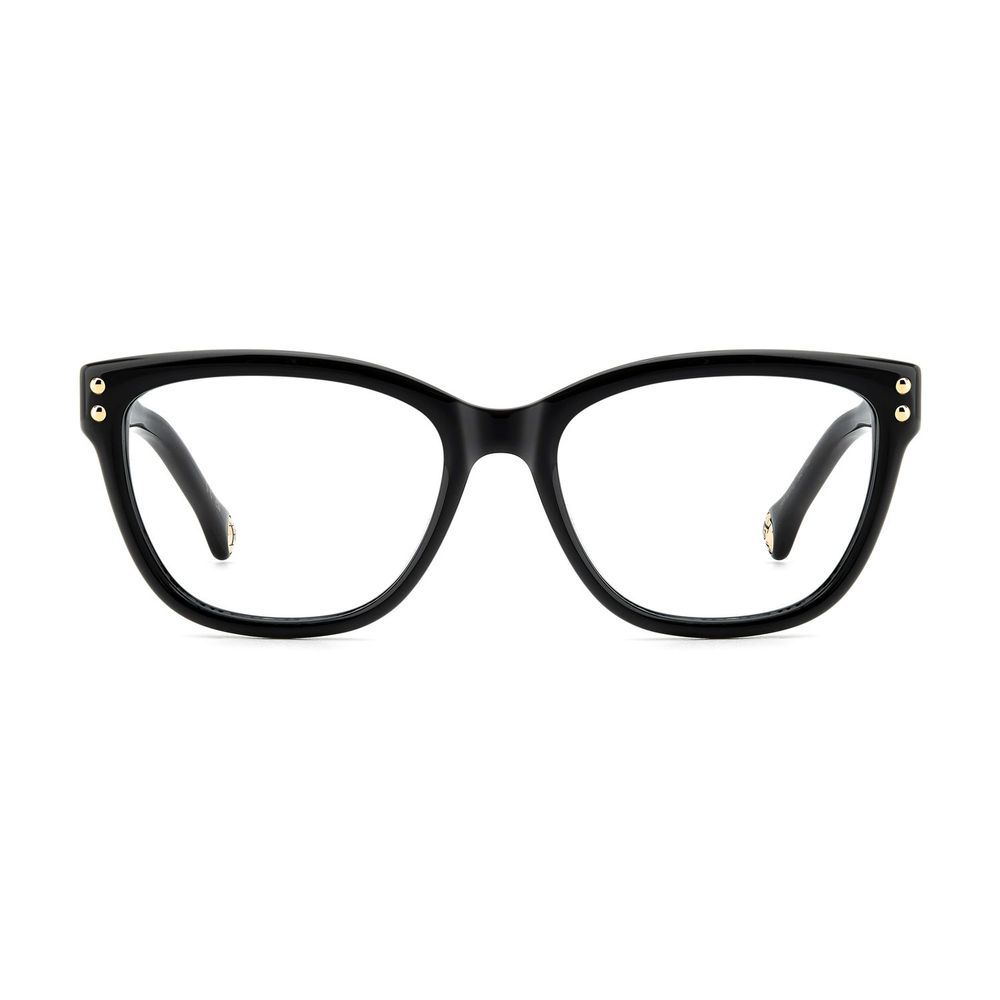 Carolina Herrera Women's Cat Eye Glasses – Black Full-Rim Frame