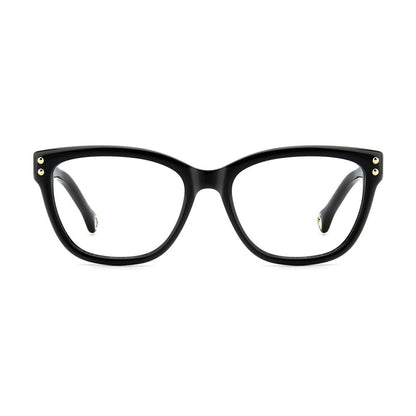 Carolina Herrera Women's Cat Eye Glasses – Black Full-Rim Frame