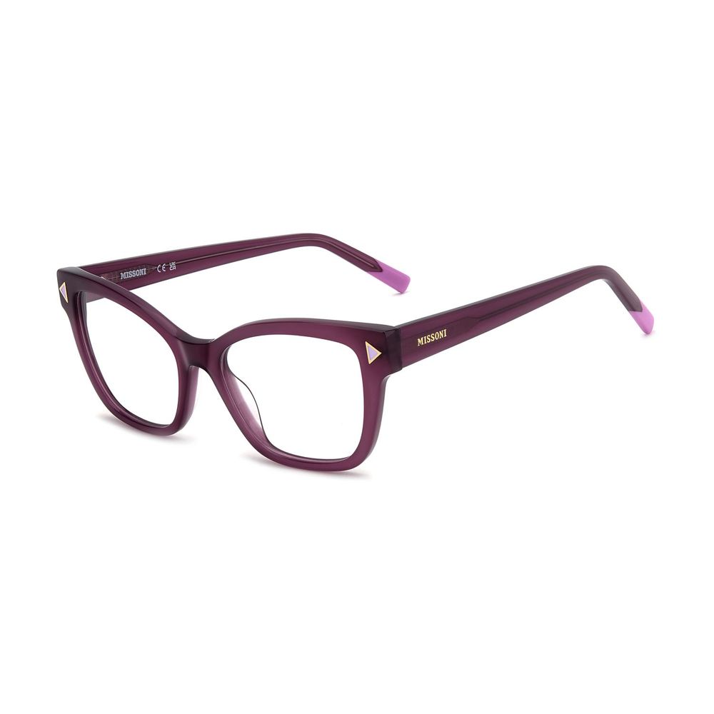 Missoni Women's Optical Glasses – Purple Square Frame, 52mm
