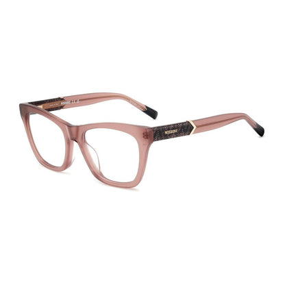 Missoni Women’s Cat Eye Optical Glasses – Pink Acetate Frames