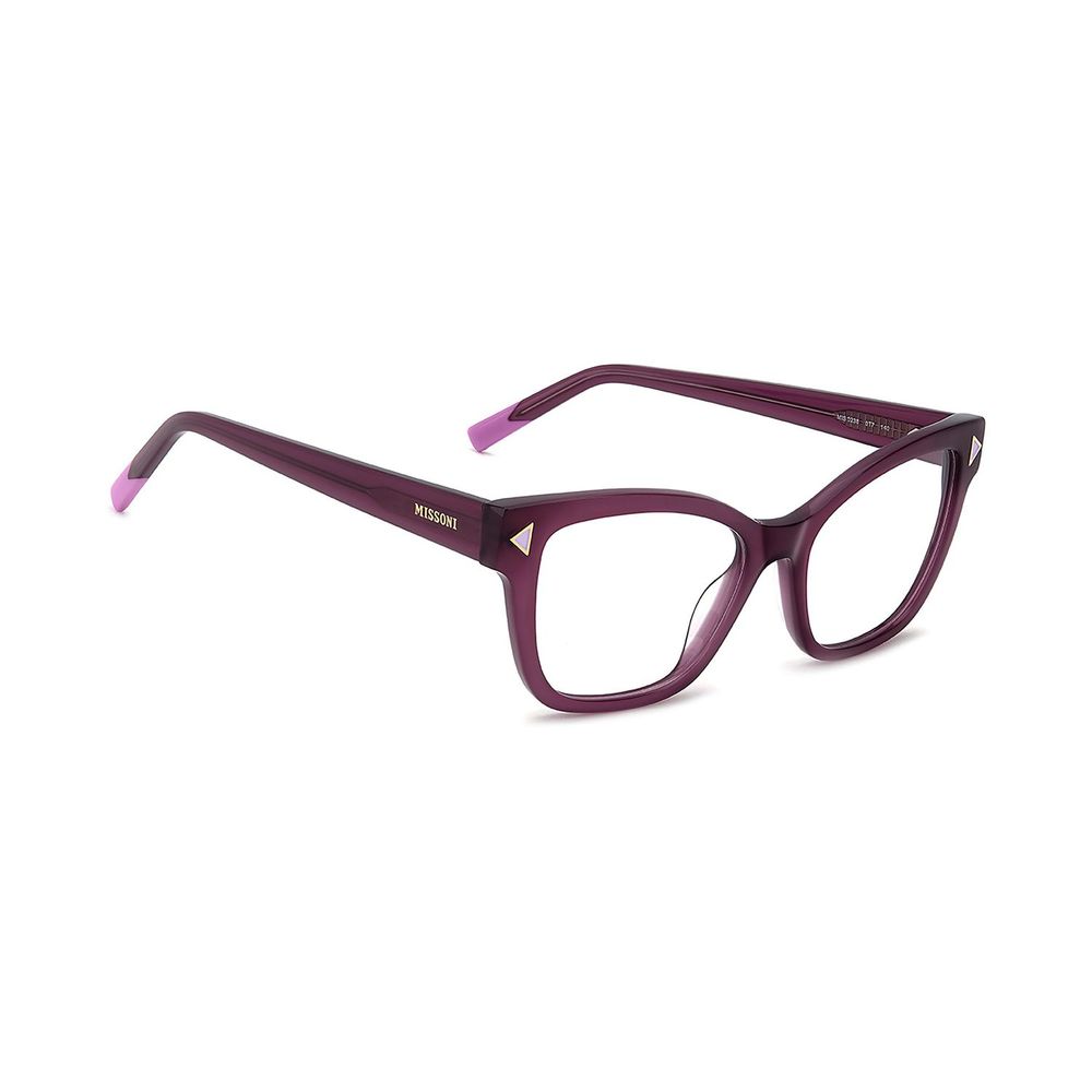 Missoni Women's Optical Glasses – Purple Square Frame, 52mm