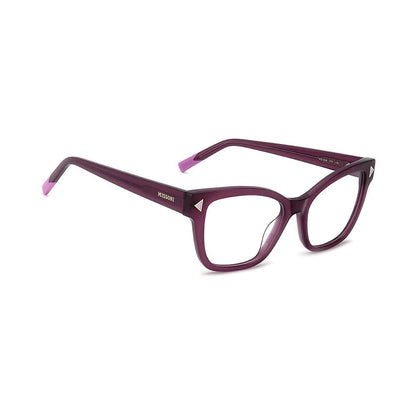 Missoni Women's Optical Glasses – Purple Square Frame, 52mm