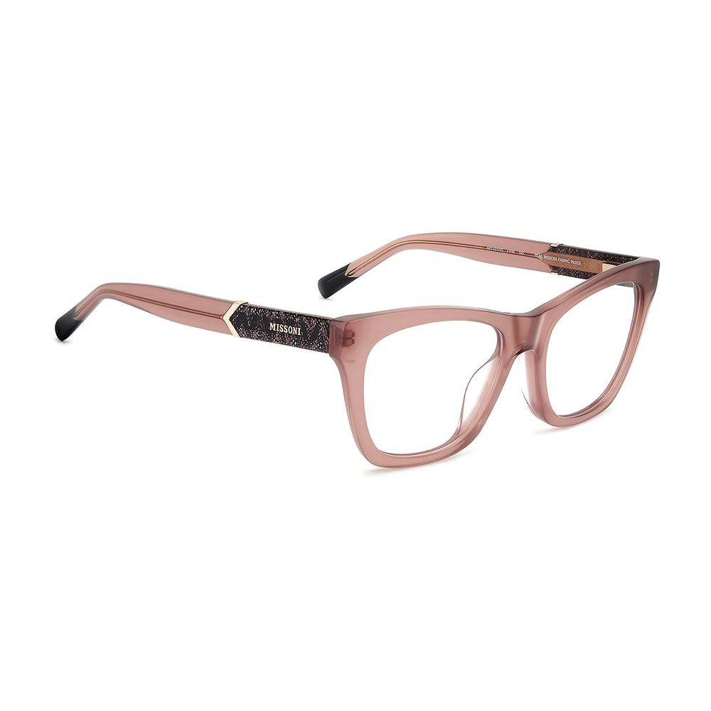Missoni Women’s Cat Eye Optical Glasses – Pink Acetate Frames