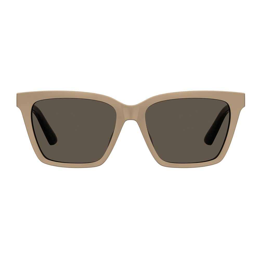 Love Moschino Women's Hybrid Glasses – Black Butterfly Frame, 54mm