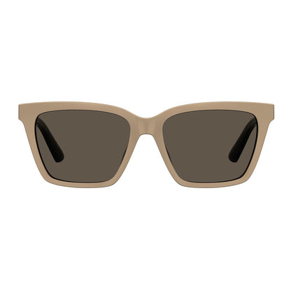 Love Moschino Women's Hybrid Glasses – Black Butterfly Frame, 54mm