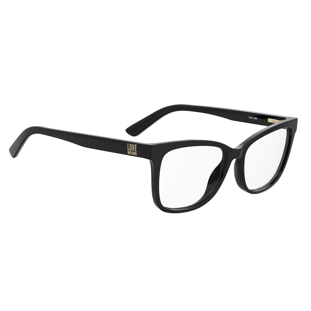Love Moschino Women’s Optical Glasses – Black Cat Eye Frames