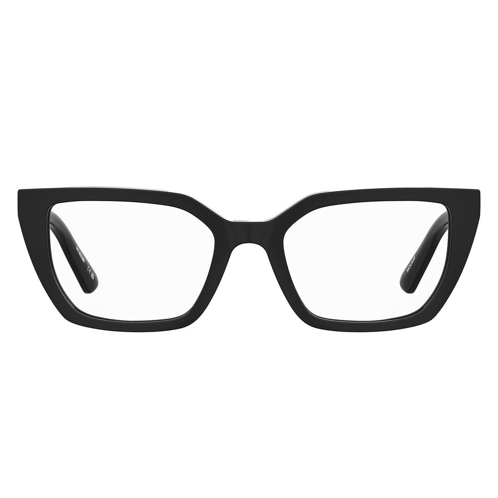 Love Moschino Women’s Optical Glasses – Black Square Frame, 52mm