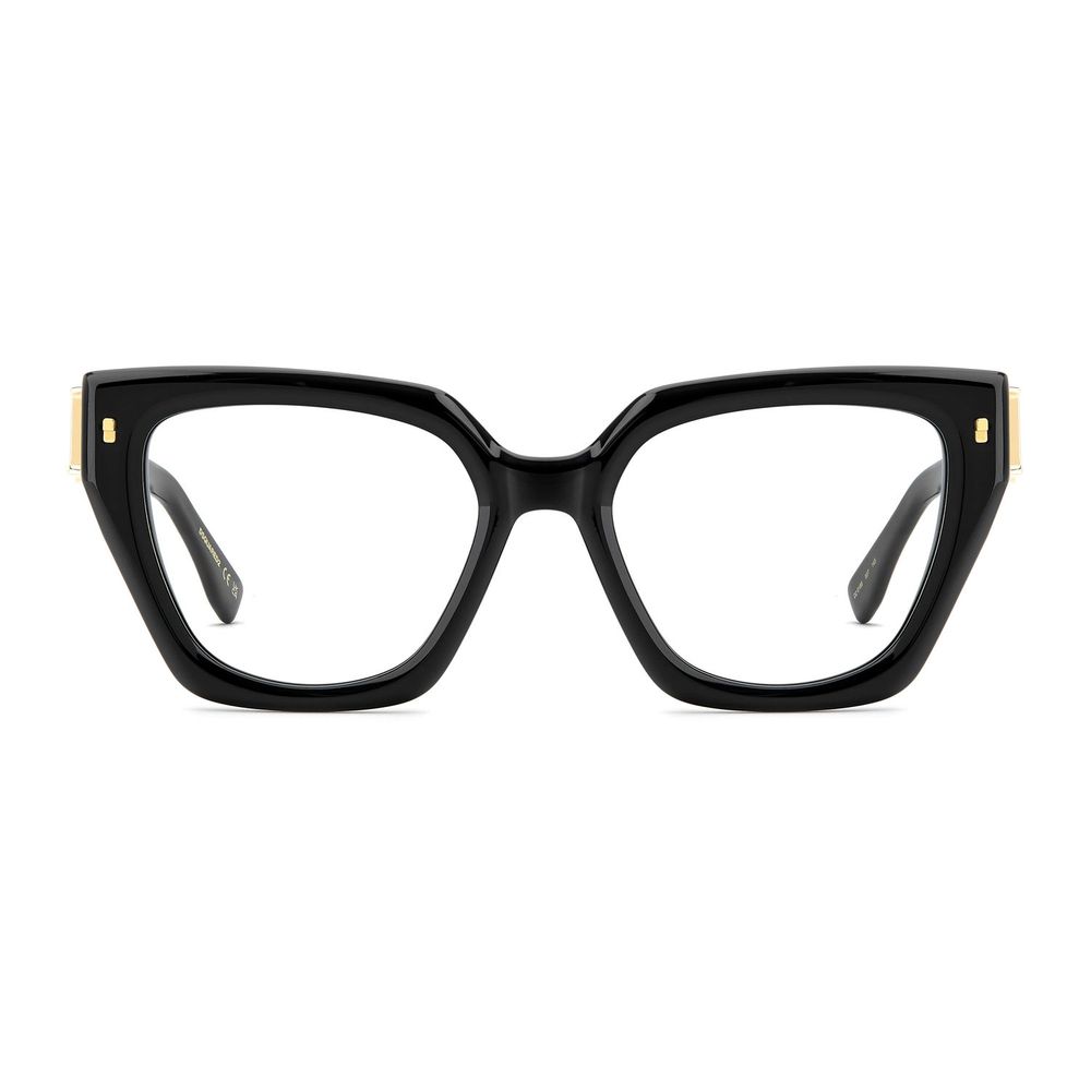 Dsquared² Women's Optical Glasses – Black Butterfly Frame