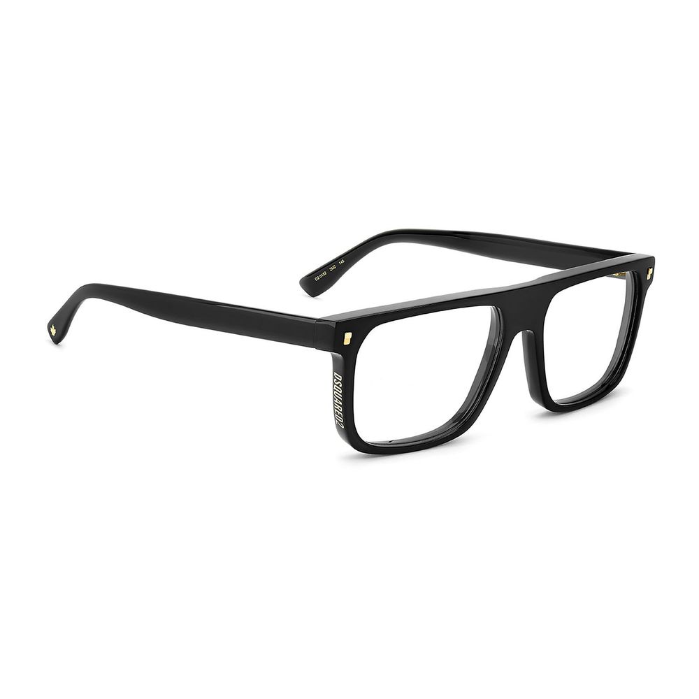Dsquared² Men's Optical Glasses – Black Square Frame