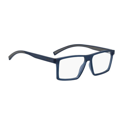 Hugo Boss Men's Blue Plastic Optical Glasses – Square Frame