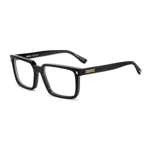 Dsquared² Men's Optical Glasses – Black Square Frames