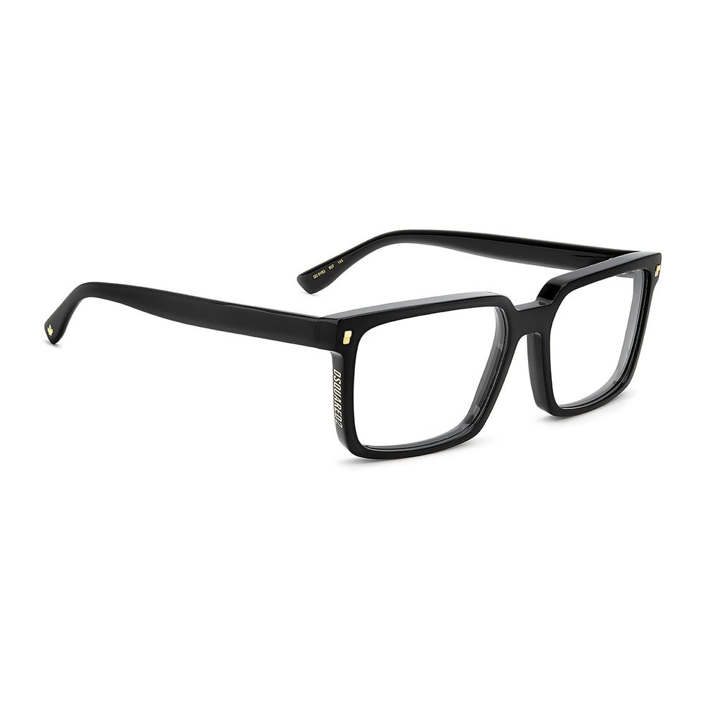 Dsquared² Men's Optical Glasses – Black Square Frames