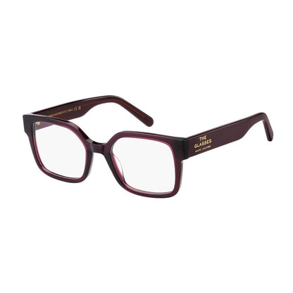 Marc Jacobs Women's Purple Acetate Glasses – Square Frames