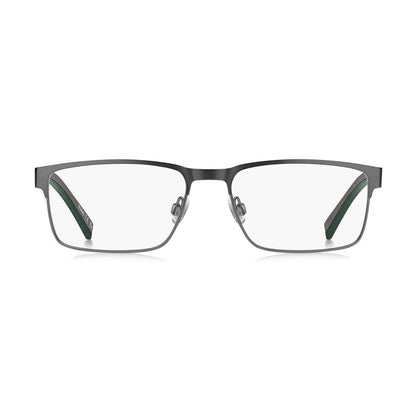 Hugo Boss Men's Optical Glasses – Gunmetal Rectangle Frame