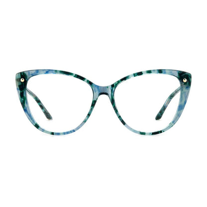 Carolina Herrera Women’s Multicolor Optical Glasses – Butterfly Frame