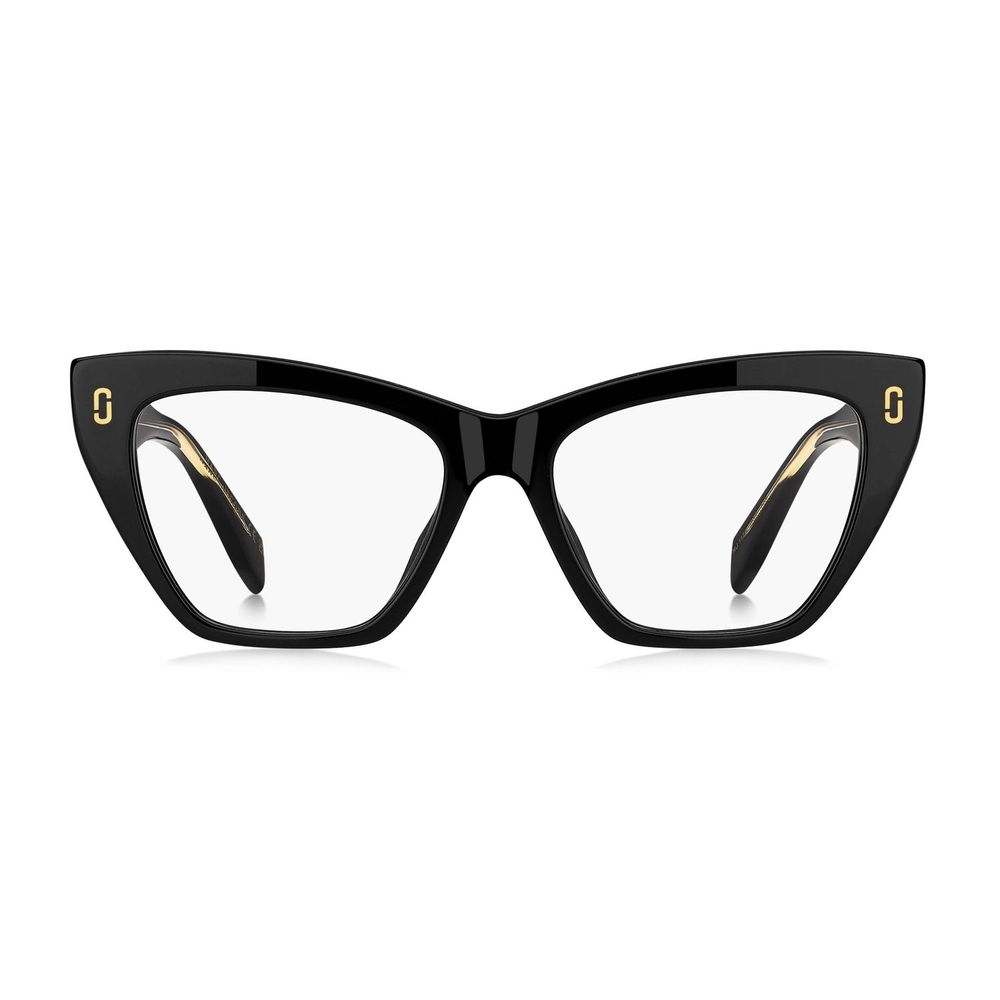 Marc Jacobs Women's Cat Eye Glasses – Black Acetate Frames