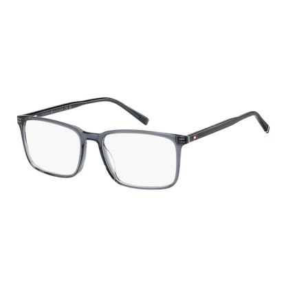 Tommy Hilfiger Men’s Optical Glasses – Grey Rectangle Frame