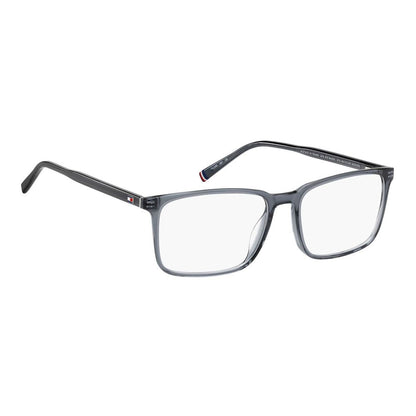 Tommy Hilfiger Men’s Optical Glasses – Grey Rectangle Frame