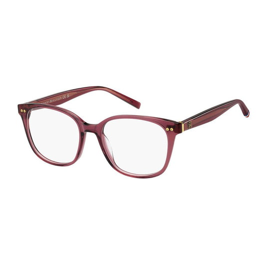 Tommy Hilfiger Women’s Optical Glasses – Rose Square Frame