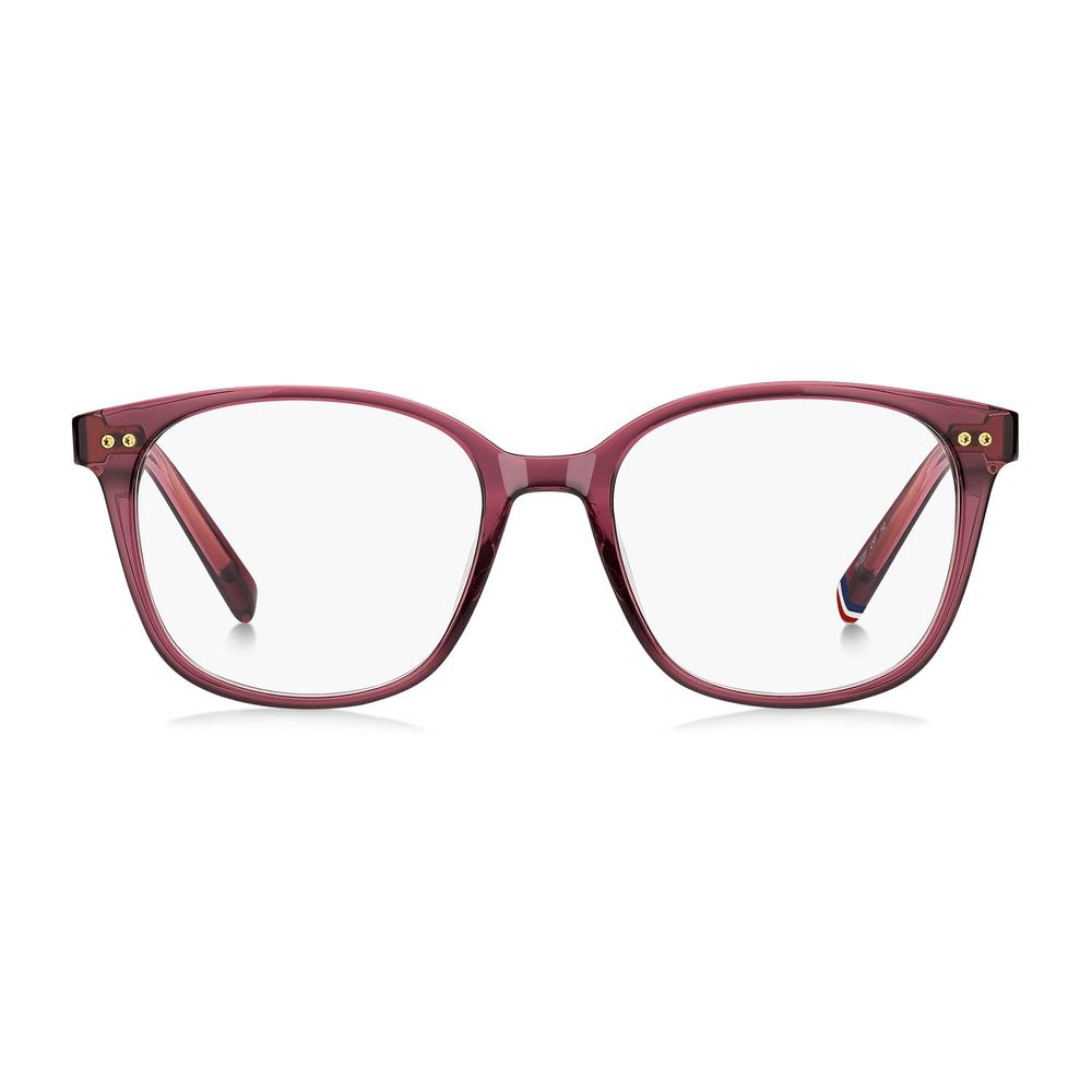 Tommy Hilfiger Women’s Optical Glasses – Rose Square Frame