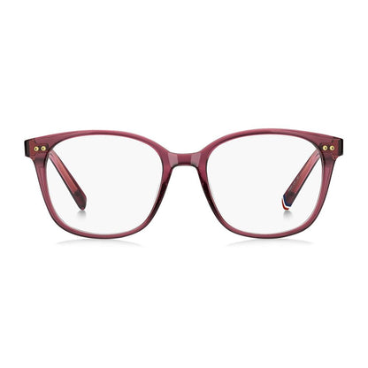 Tommy Hilfiger Women’s Optical Glasses – Rose Square Frame