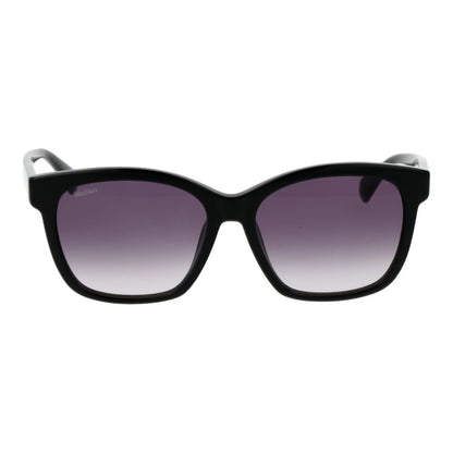 Max Mara Women’s Sunglasses – Black Butterfly Frame, Grey Gradient Lenses
