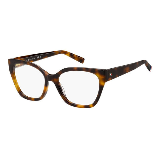 Tommy Hilfiger Women’s Optical Glasses – Brown Square Frame