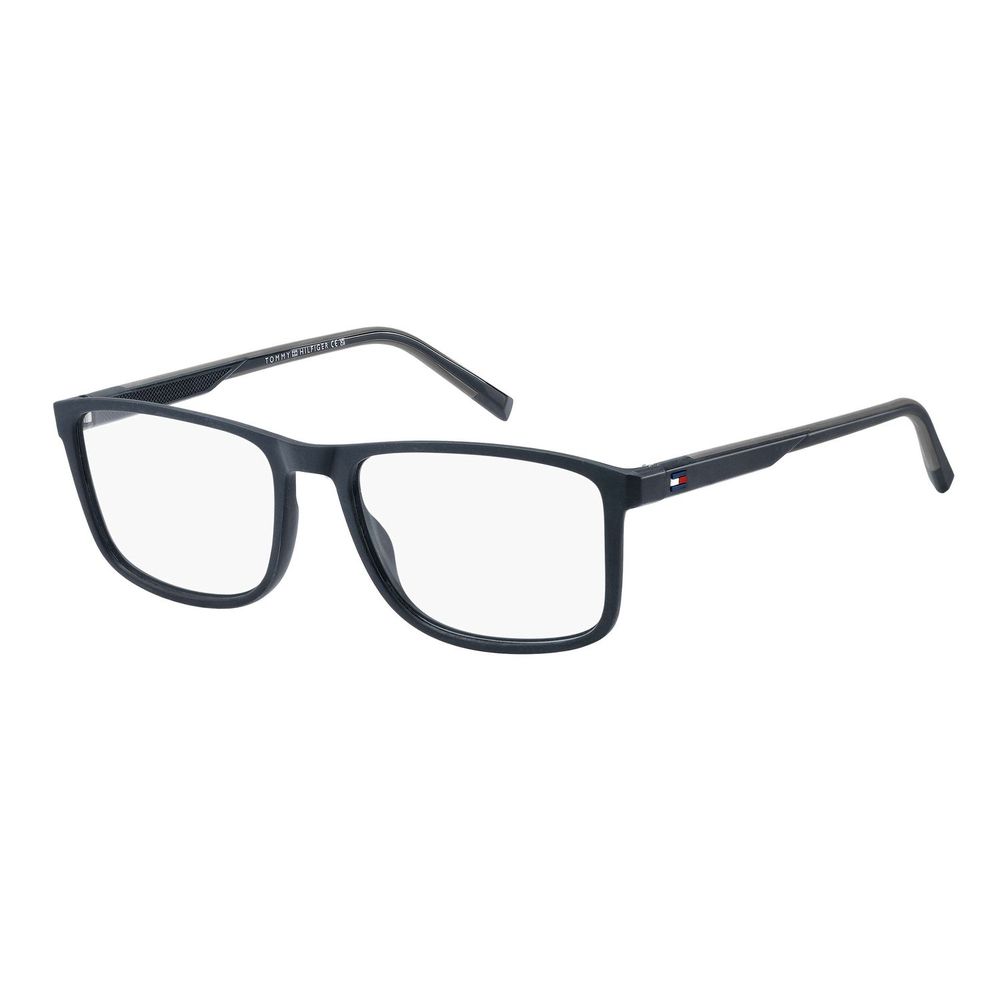 Tommy Hilfiger Men’s Optical Glasses – Blue Rectangle Frames