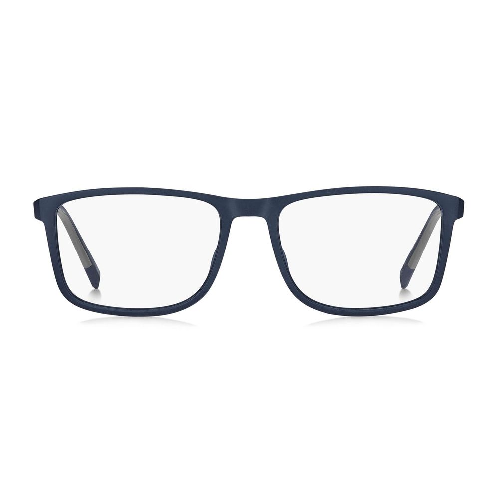 Tommy Hilfiger Men’s Optical Glasses – Blue Rectangle Frames