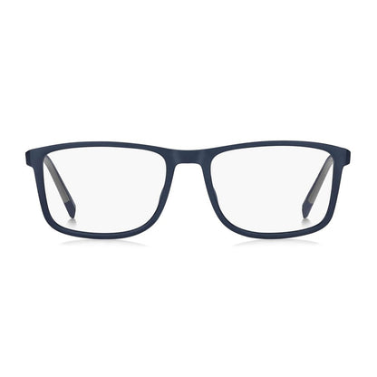 Tommy Hilfiger Men’s Optical Glasses – Blue Rectangle Frames