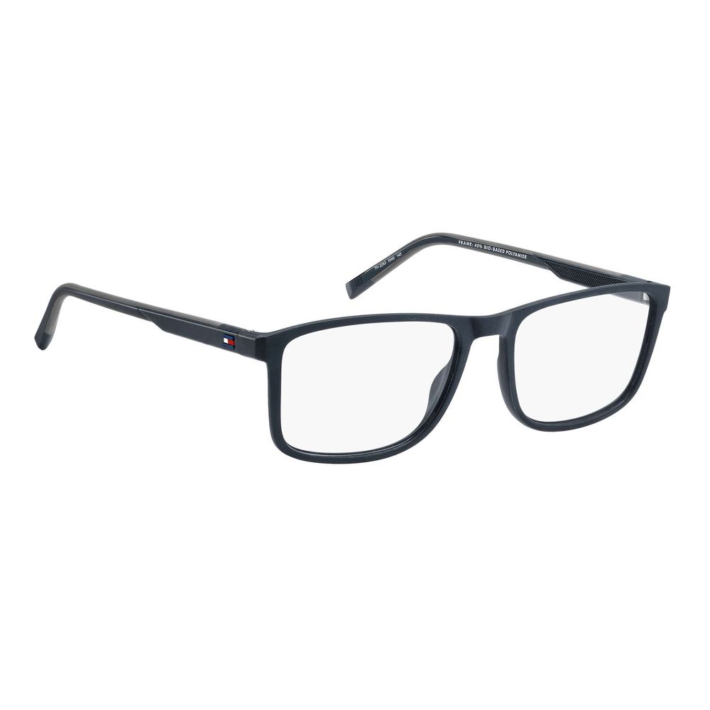 Tommy Hilfiger Men’s Optical Glasses – Blue Rectangle Frames