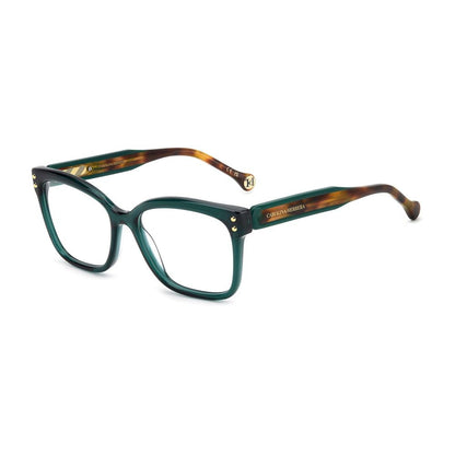 Carolina Herrera Women’s Turquoise Cat Eye Glasses - Demo Lens