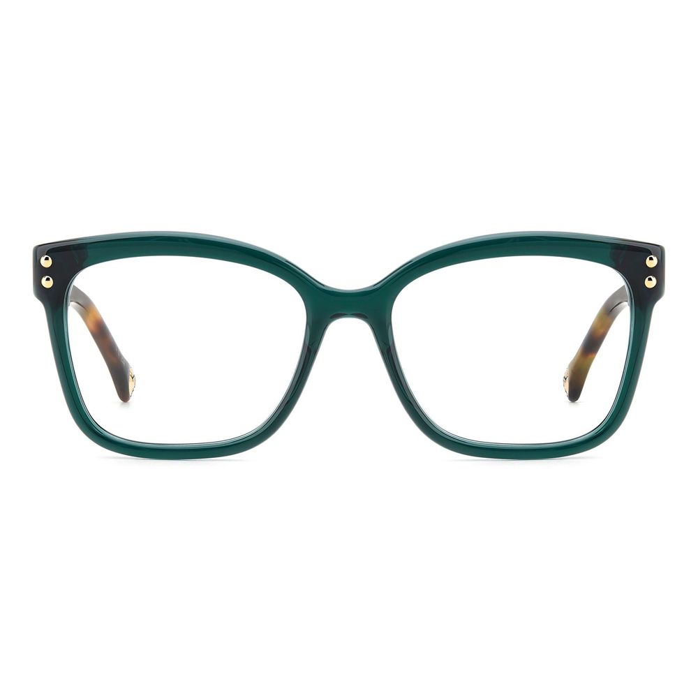 Carolina Herrera Women’s Turquoise Cat Eye Glasses - Demo Lens
