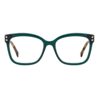 Carolina Herrera Women’s Turquoise Cat Eye Glasses - Demo Lens