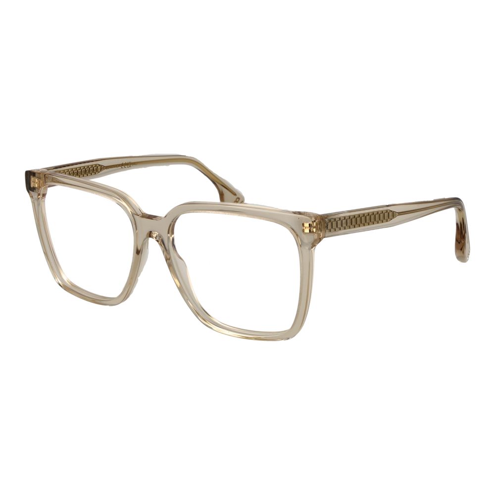 Victoria Beckham Women’s Optical Glasses – Beige Square Frame