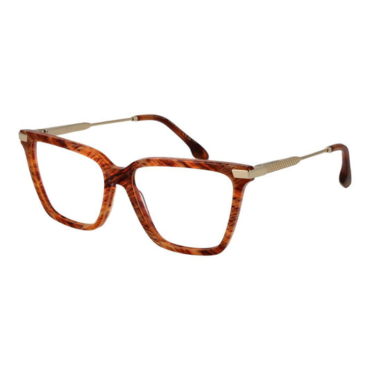 Victoria Beckham Women’s Optical Glasses – Orange Butterfly Frame, 55mm