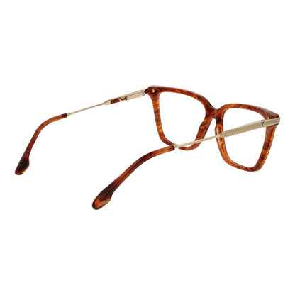 Victoria Beckham Women’s Optical Glasses – Orange Butterfly Frame, 55mm
