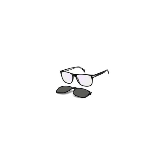David Beckham Men’s Optical Glasses – Black Square Frame