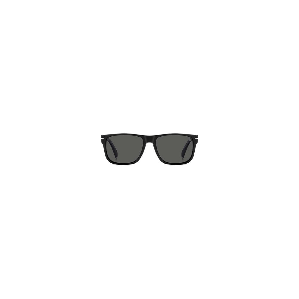 David Beckham Men’s Optical Glasses – Black Square Frame