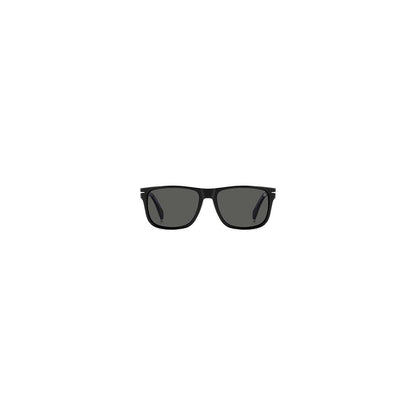 David Beckham Men’s Optical Glasses – Black Square Frame