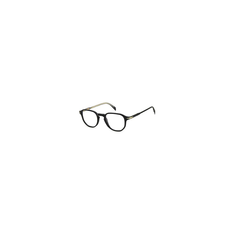 David Beckham Men’s Black Acetate Glasses – Full-Rim Frame