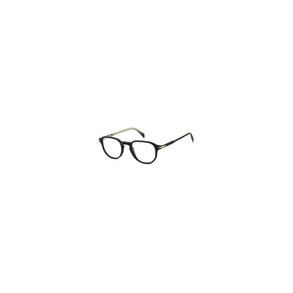 David Beckham Men’s Black Acetate Glasses – Full-Rim Frame
