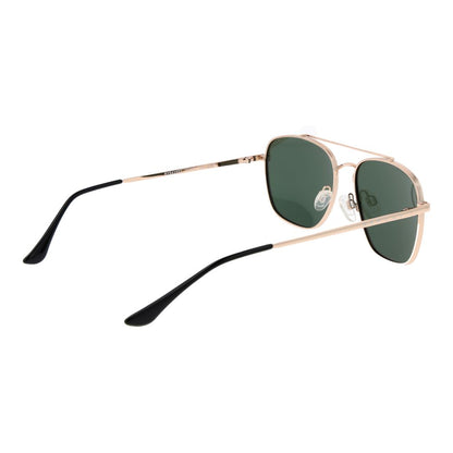 Replay Gold Metal Sunglasses – Aviator Style with Green Lenses