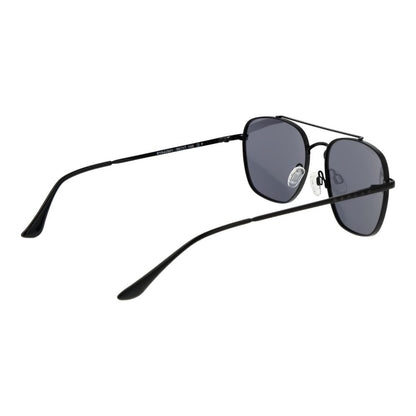 Replay Men's Sunglasses – Black Aviator Frame, Grey Lenses